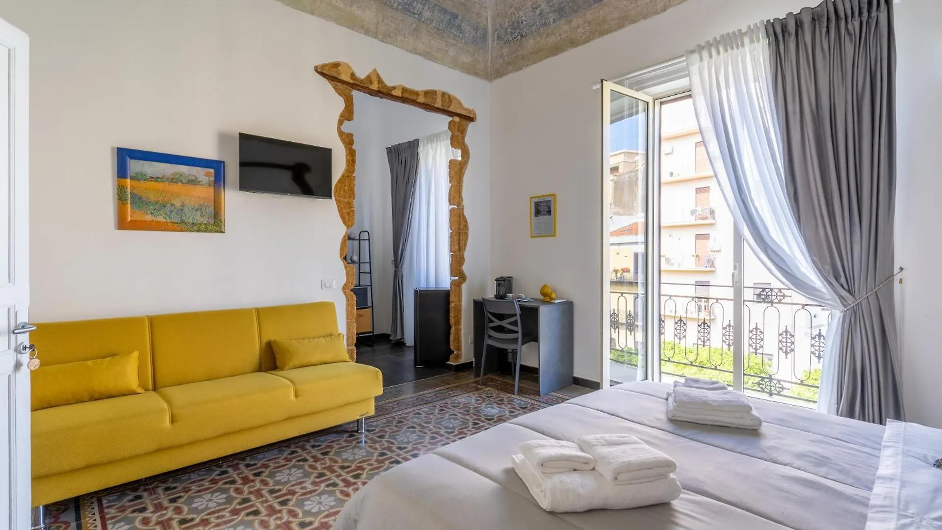 Appartamento Le Volte Del Basile - 4 Camere Private E Terrazza Palermo